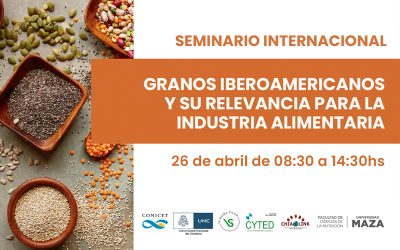 Conferencia «Desarrollo de galletas con alto valor nutricional por reemplazo de ingredientes críticos por co-productos de quinoa y chía»